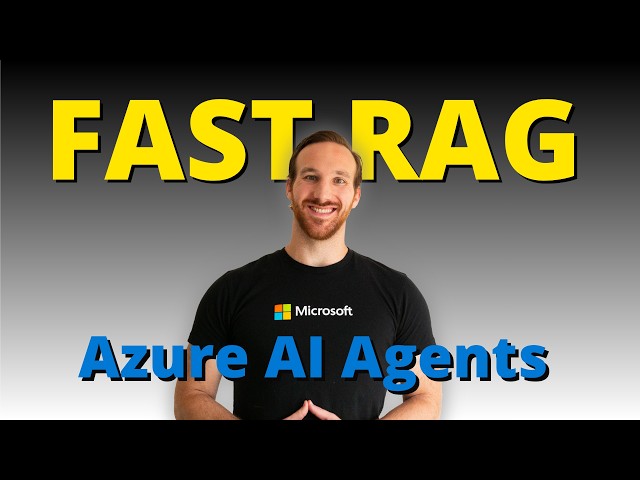The FASTEST Way to Add RAG to Azure AI Agents