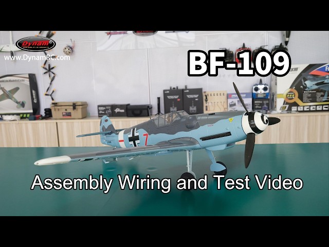 Dynam BF 109 V2 Assembly & Setup Building a Legendary WWII RC Warbird #bf109 #dynamrc #rcplane
