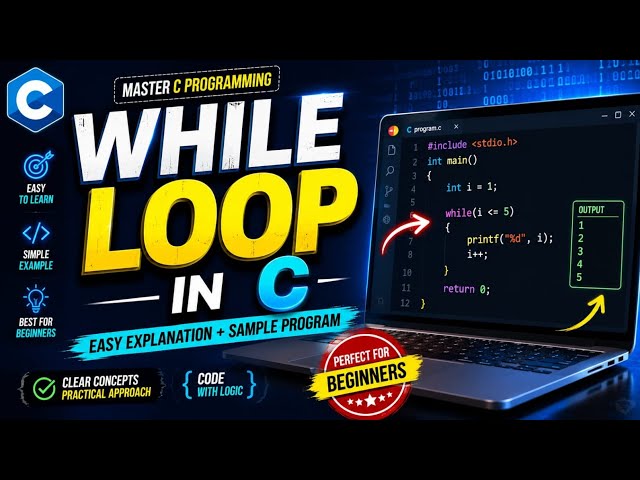 WHILE LOOP IN C
