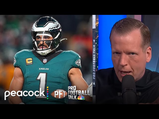 Jalen Hurts is holding back Eagles' offense - Chris Simms | Pro Football Talk | NFL on NBC