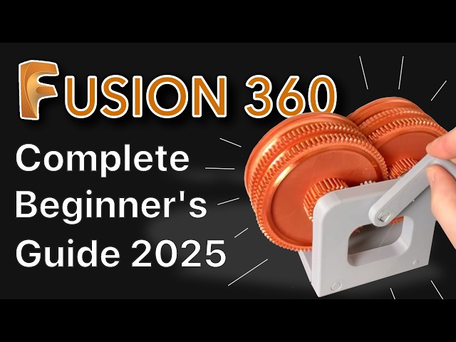 Autodesk Fusion Beginners Guide (2025) + Example Project