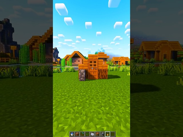 Minecraft Smallest House 💀