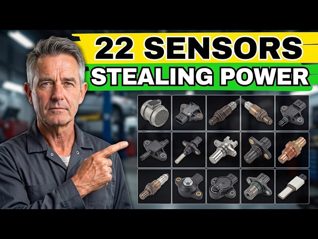 The 22 Sensors That Secretly Decide How Your Engine Performs