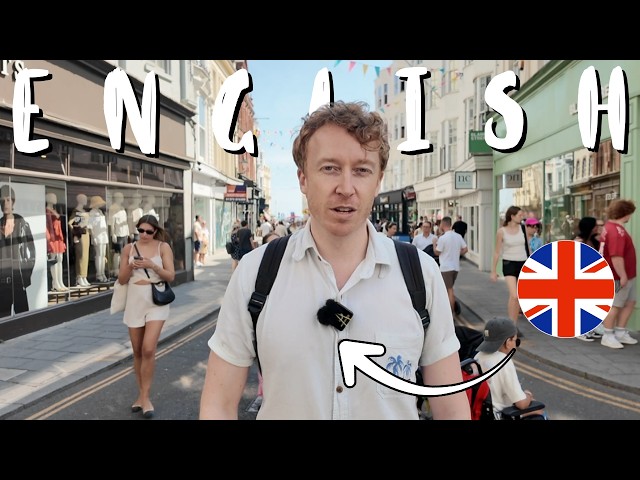 Learn Real-Life British English - In Brighton! | Comprehensible Input B2