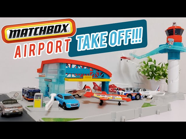 Matchbox Airport 2025 | Airport Takeoff Adventure Playset Unboxing Review