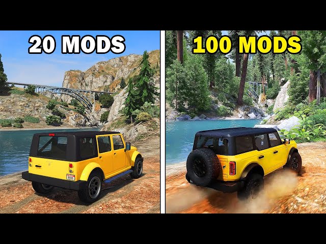 Descargue +100 Mods en GTA 5