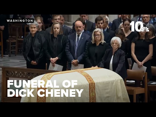 Funeral service held for former Vice President Dick Cheney