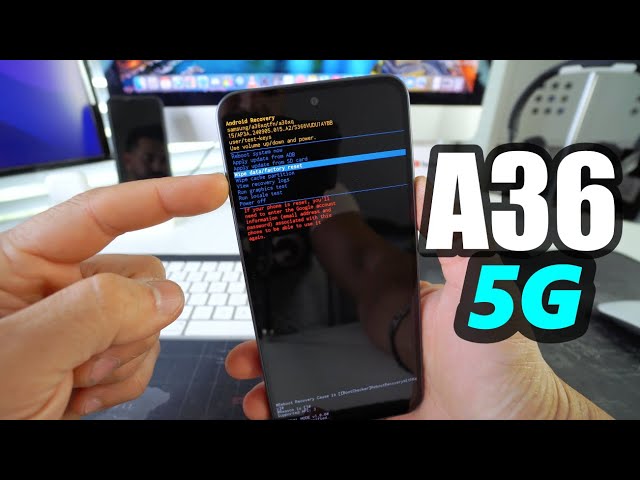 How To Hard Reset Samsung Galaxy A36 5G - Factory Reset