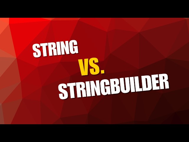 C# Performance: String vs. StringBuilder – The Silent Killer
