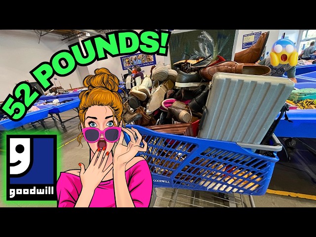 A Goodwill Outlet💰JACKPOT💰! I Could Not Add Anymore To My Cart! Thrift With ME! +HAUL!