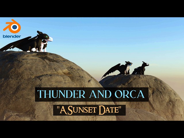 Thunder and Orca - "Sunset Date" | 3D Animation