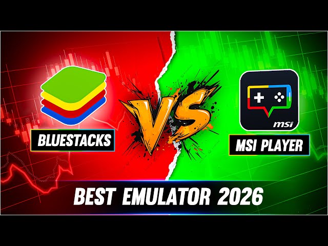 BlueStacks vs MSI — Best Emulator for Free Fire in 2026? ⚡ FPS Test + Lag Fix Settings