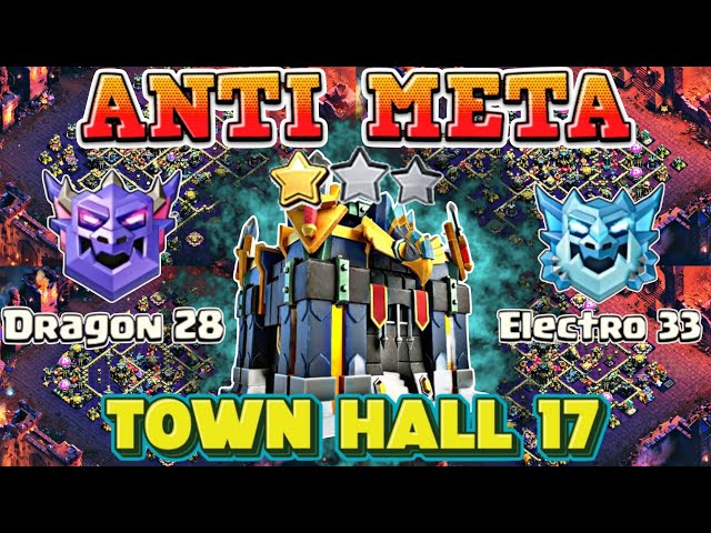 TOP 10 RANGO PRO TH17 + BASE DE GUERRA || MEJOR BASE ANTI-META TH17 ELECTRO CON ENLACES DE COPIA ...