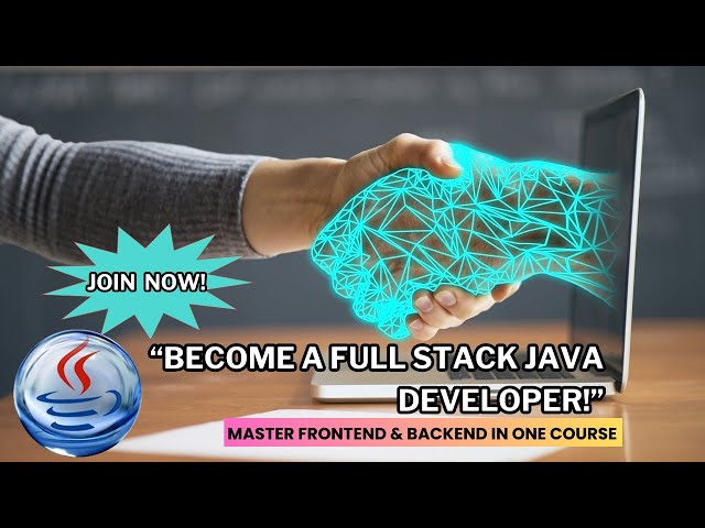 Full Stack Java Course: Learn Java, Spring Boot & React from Scratch!