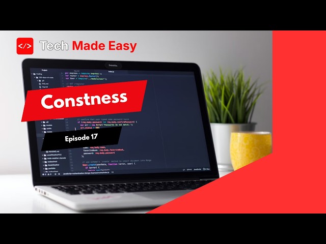C++ Tutorial #17 | Constness Made Easy