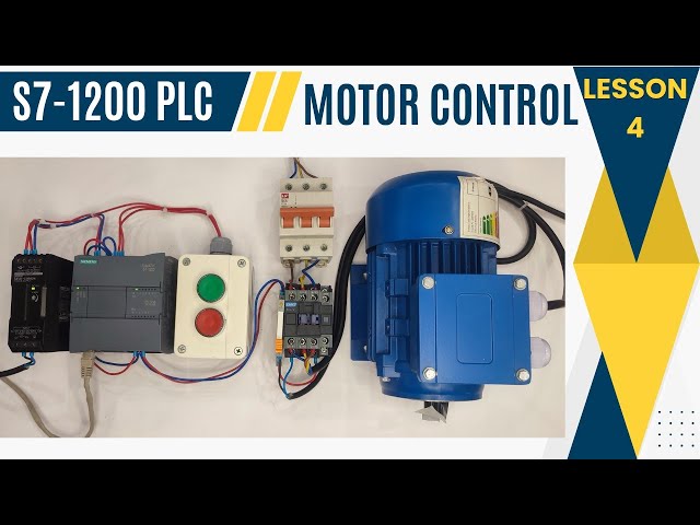 S7-1200 Real Motor Control from Scratch | TIA Portal PLC Programming
