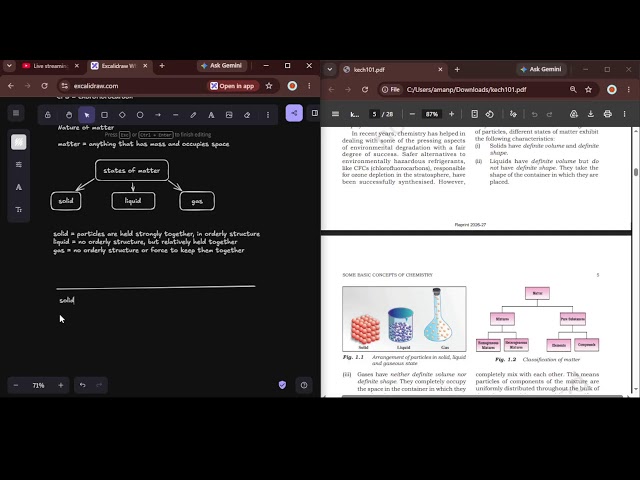 using claude to learn some basic concept of chemistry class 11 cbse