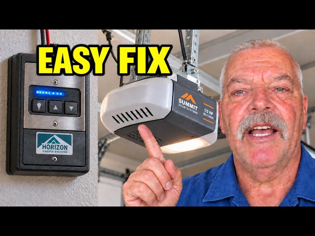 Garage Door Opener Troubleshooting and Repair - Fix Common Problems