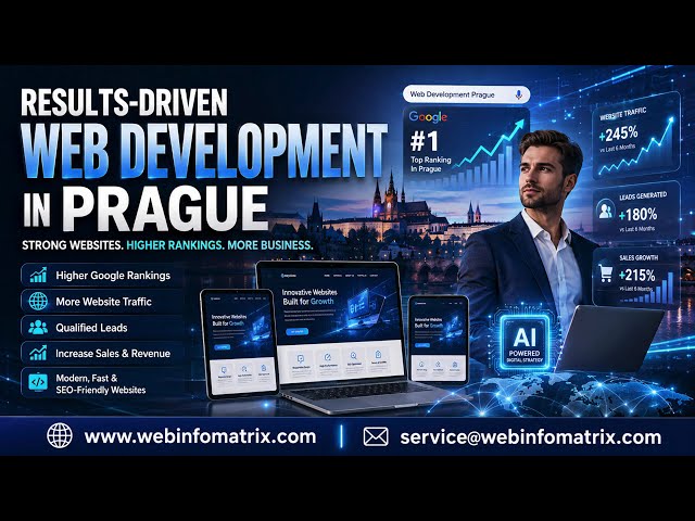 Web Development Services in Prague | Grow Your Business with Web Infomatrix