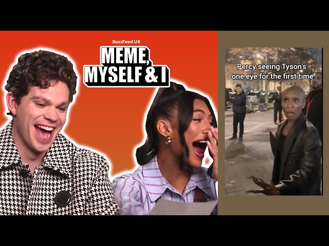 Percy Jackson And The Olympians React To Memes From The Show | Meme, Myself & I