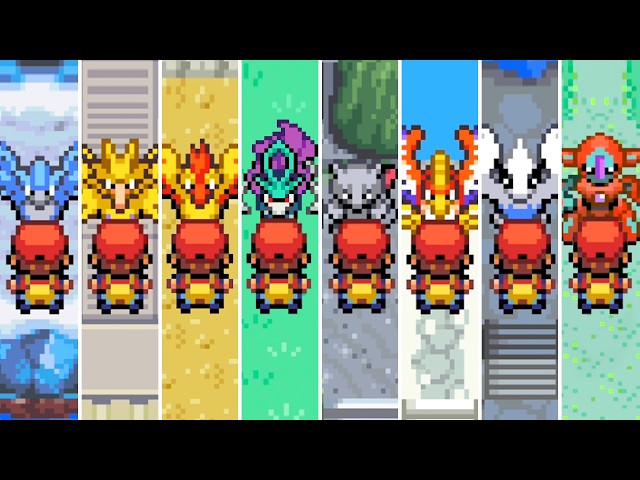 How to Get All Legendary Pokémon in Pokémon Fire Red & Leaf Green (Switch)