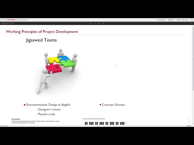 Students Building Learning Tools via Augment™ Training in Mathematica