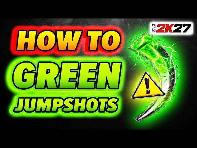 How to GREEN Jump shots With Broken Visual Cues in NBA 2K27