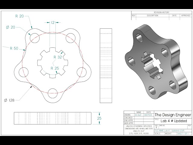 Solid Edge 2024 Tutorial - Lab 4 Updated
