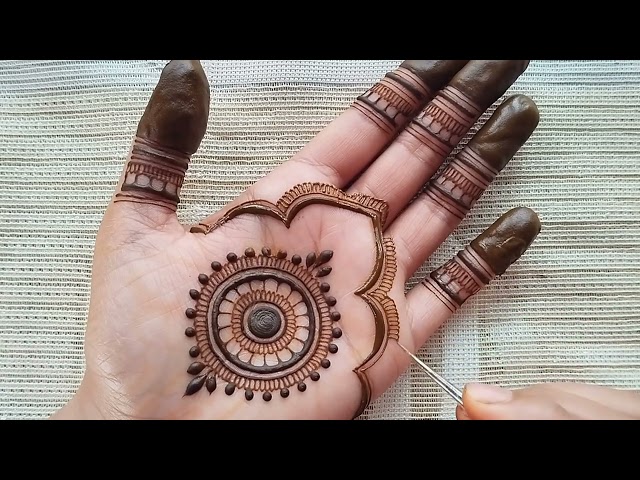 Eid special | Easy mehandi design | Front hand mehndi design | Simple mehndi design | Mehandi design