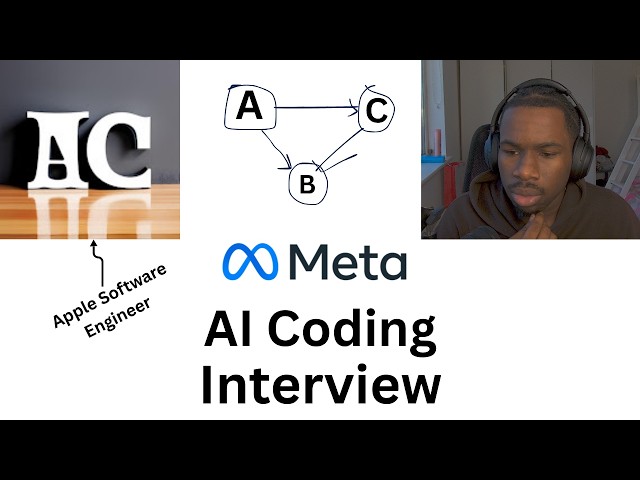 Mock Meta AI Coding Interview with an Apple Software Egineer