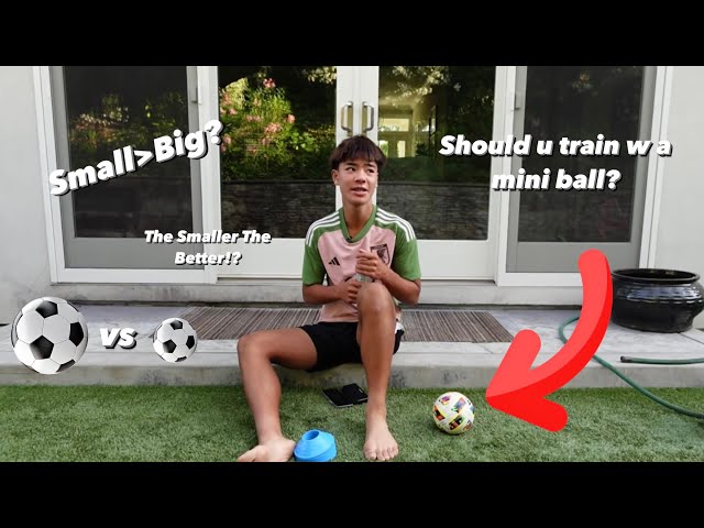 DOES TRAINING WITH A MINI BALL WORK?