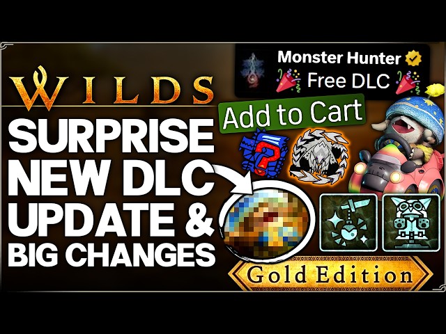 Monster Hunter Wilds - SURPRISE UPDATE - New World Championship Hunts, Free DLC & BIG Changes Guide!
