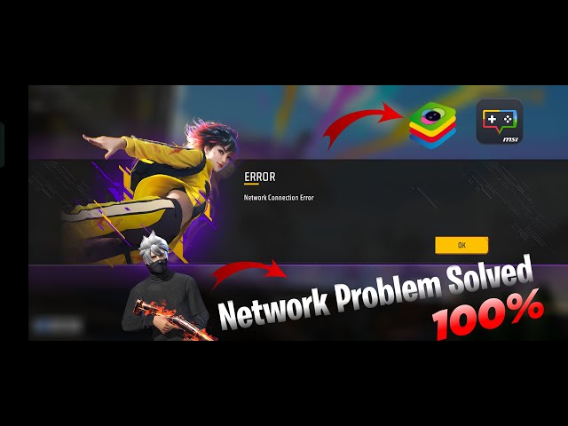 🎯 Fix Free Fire Network Problem in Bluestacks 5 & MSI Emulator | 100% Working Solution 2025!