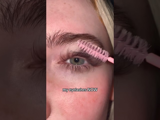 My natural lashes won’t stop growing with Sins ‘n Lashes serum