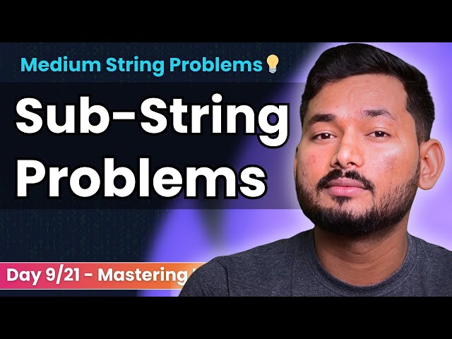 Medium Level String Problems JavaScript | Day 9/21 of Problem Solving with JS 🚀