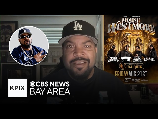 Ice Cube, Snoop Dogg, E-40, Too $hort reunites as Mount Westmore for San Jose performance on Friday