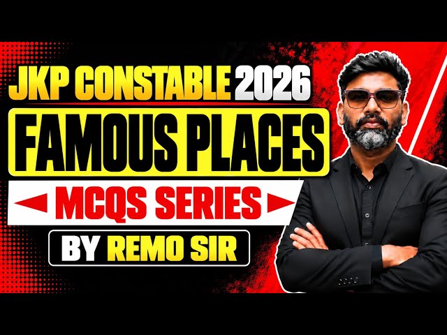 MCQs on Famous Personalities of India | JKP Constable 2026 By Remo Sir