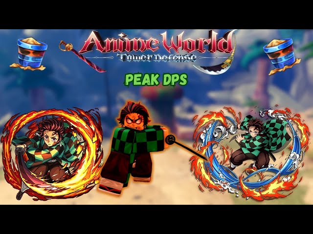 Tanjiro Is A Crazy Progressive Unit In Anime World Tower Defense