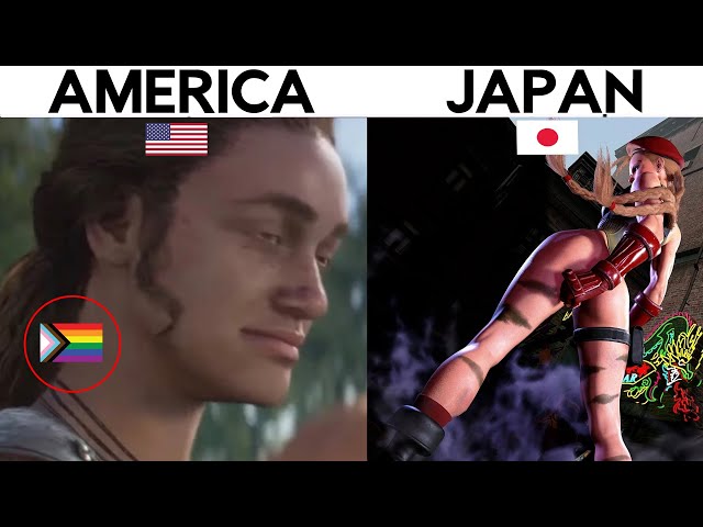 Why are Females in American Games So Ugly?