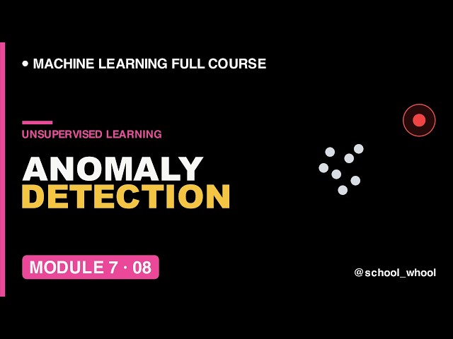 M7L8: Anomaly Detection Explained - Finding Outliers | Machine Learning free course #ai #datascience