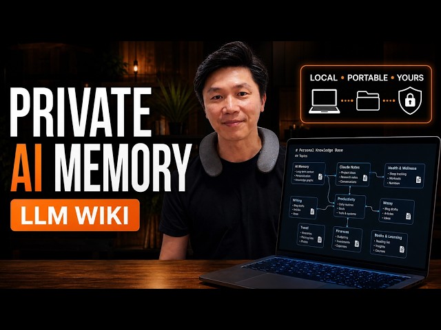 Build a private local AI memory for any AI tools  | LLM Wiki Template
