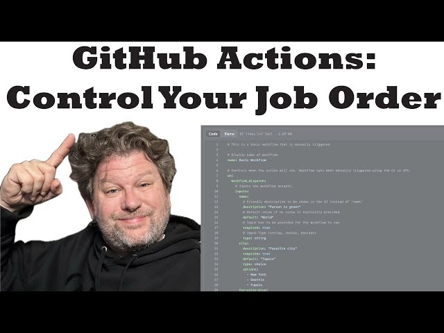 Introduction to GitHub Actions - Part 2 - Chaining Jobs Together In A Workflow