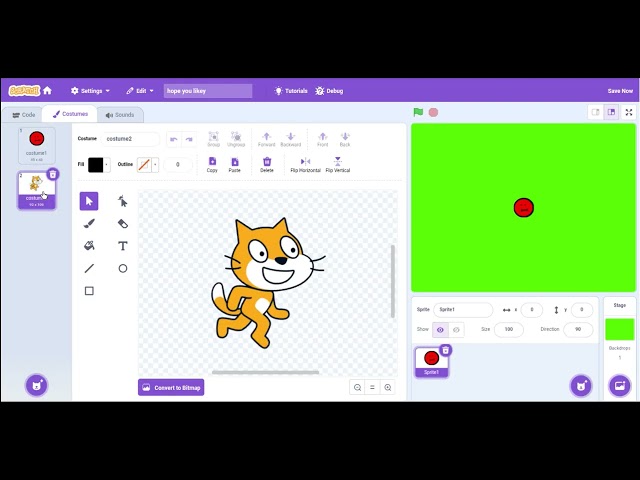 How to make a decent beginner clicker in scratch!