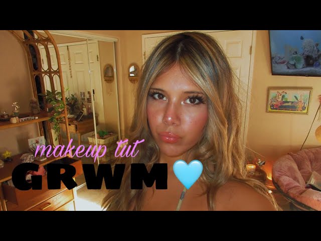 my makeup tutorial asmr🩵
