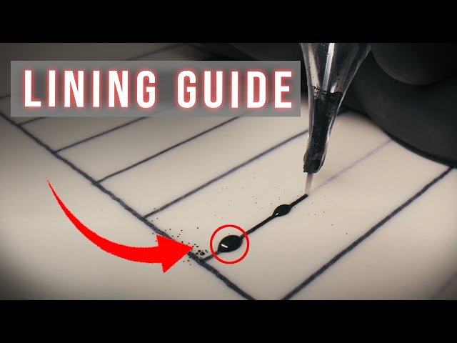 Lining Guide for Beginners - How To Tattoo Solid Lines