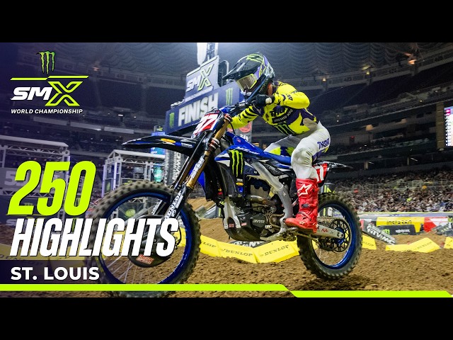 250 Class Highlights | Round 12 St. Louis | Supercross 2026