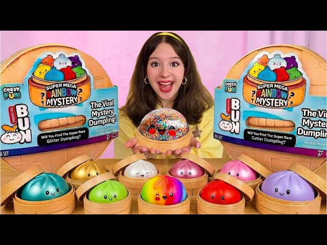 Unboxing the World's BIGGEST Viral Mystery Dumpling Squishy! 😱😳🌎 *I got the RARE*
