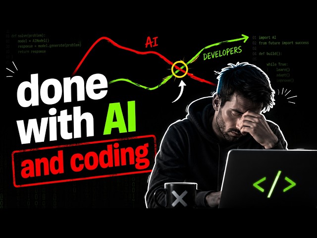 I'm done coding with AI. Here's what happened