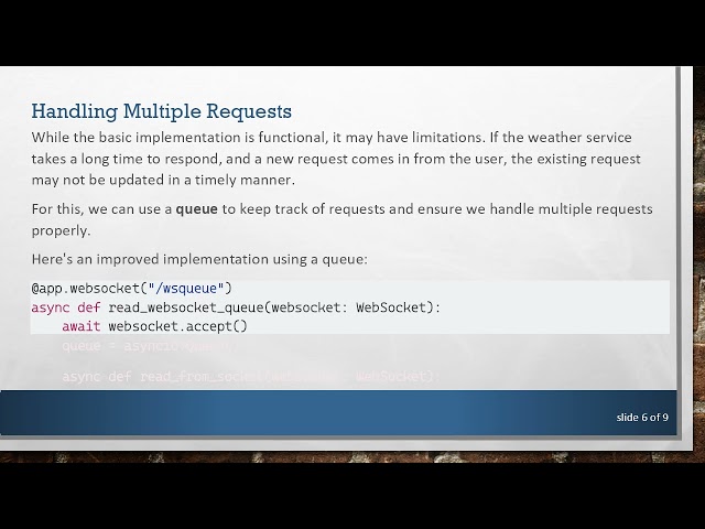 Implementing Simultaneous WebSocket Communication with Python FastAPI