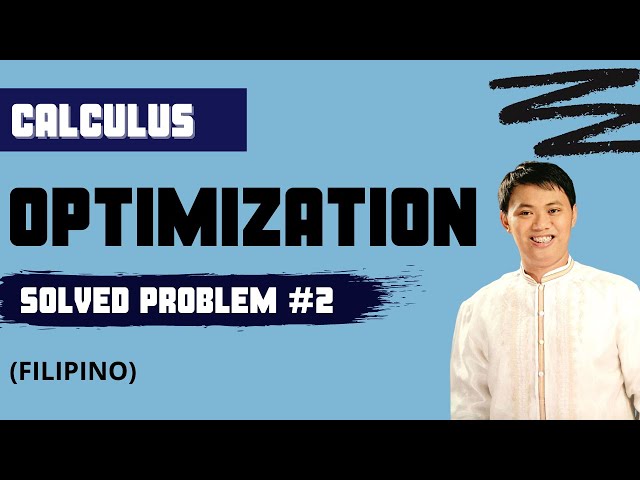 Optimization Problem #2 (Box Dimensions using the Least Material) - Basic/Differential Calculus